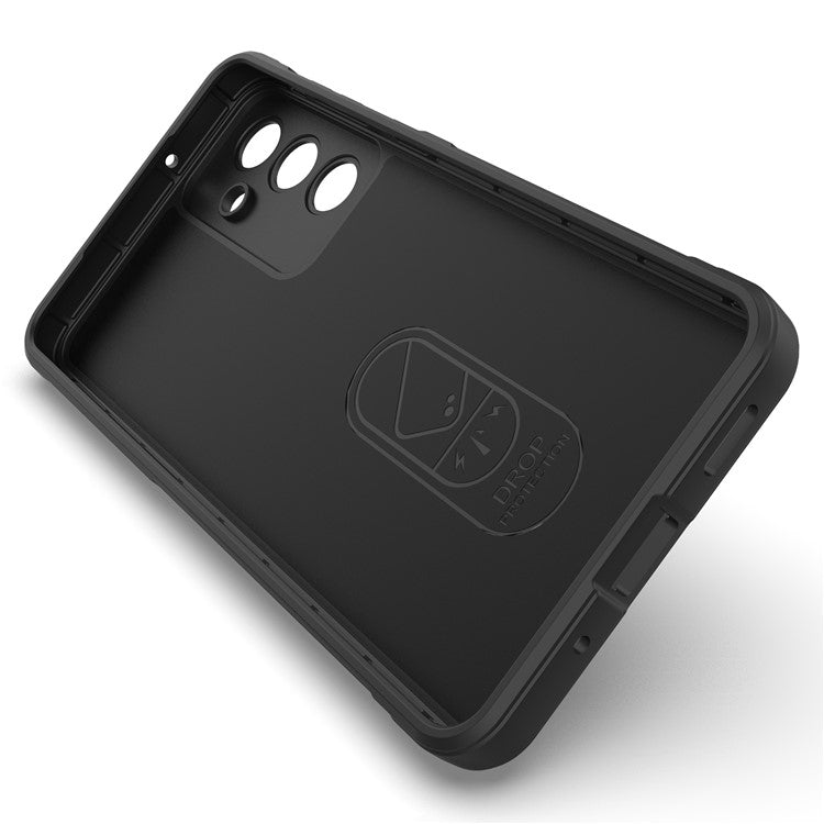 Mobile Phone Protector for Samsung Galaxy M55 5G / C55 5G / F55 5G , Bump Proof TPU Back Case - Light Grey