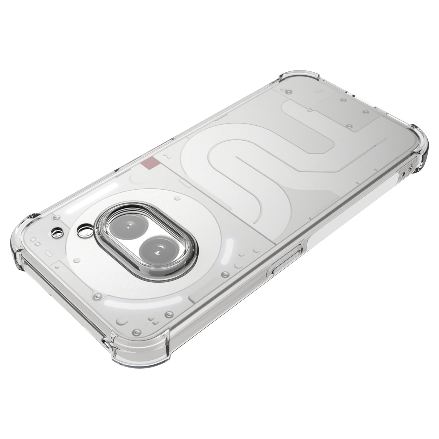 For Nothing Phone (2a) TPU Case Transparent Airbag Protection Phone Cover