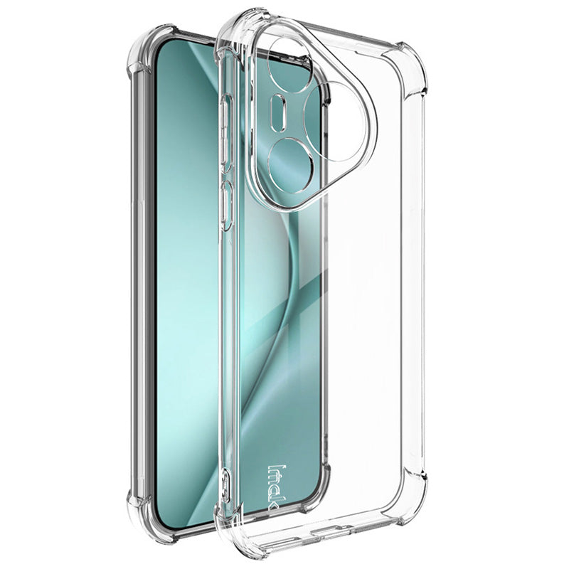 IMAK For Huawei Pura 70 Cell Phone Case Drop Protection HD Clear TPU Cover - Transparent