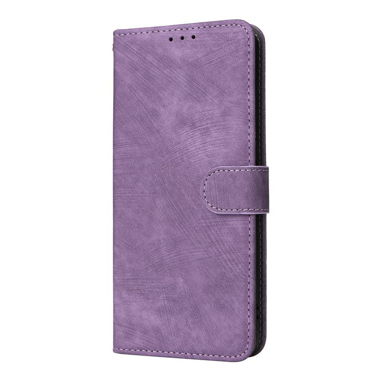 For OnePlus Nord CE4 5G / Oppo K12 Leather Phone Case with RFID Blocking Wallet - Purple