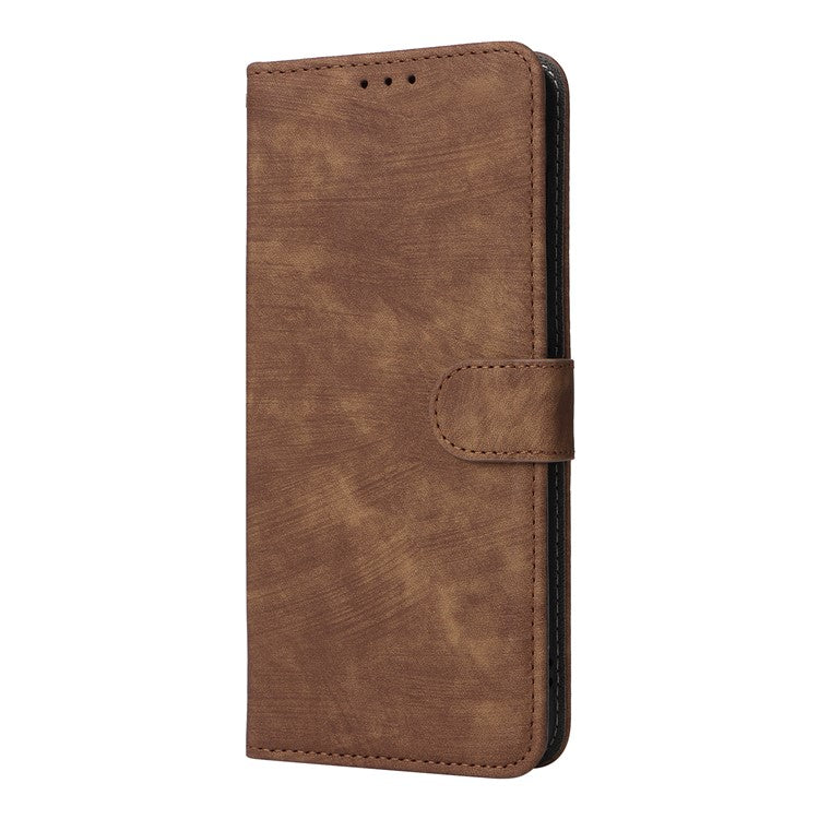For OnePlus Nord CE4 5G / Oppo K12 Leather Phone Case with RFID Blocking Wallet - Brown