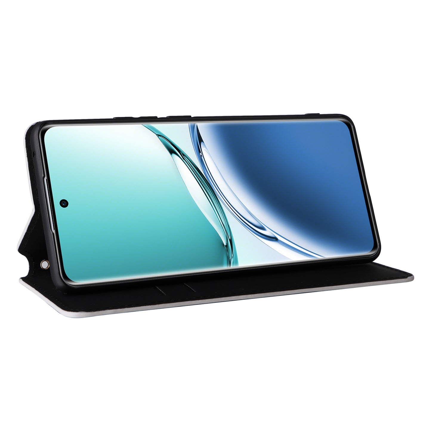 For Oppo A3 Pro 5G Leather Wallet Flip Cover Mobile Phone Case Wholesale - Silver