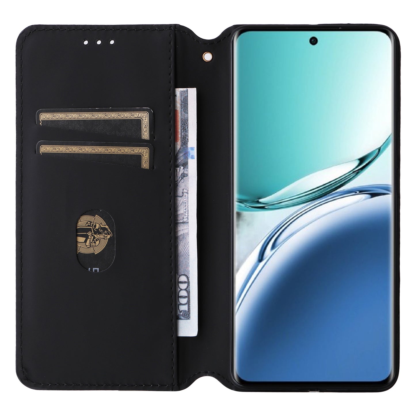 For Oppo F27 Pro 5G / Oppo F27 Pro+ 5G / A3 Pro (China) 5G Leather Wallet Flip Cover Mobile Phone Case Wholesale - Brown