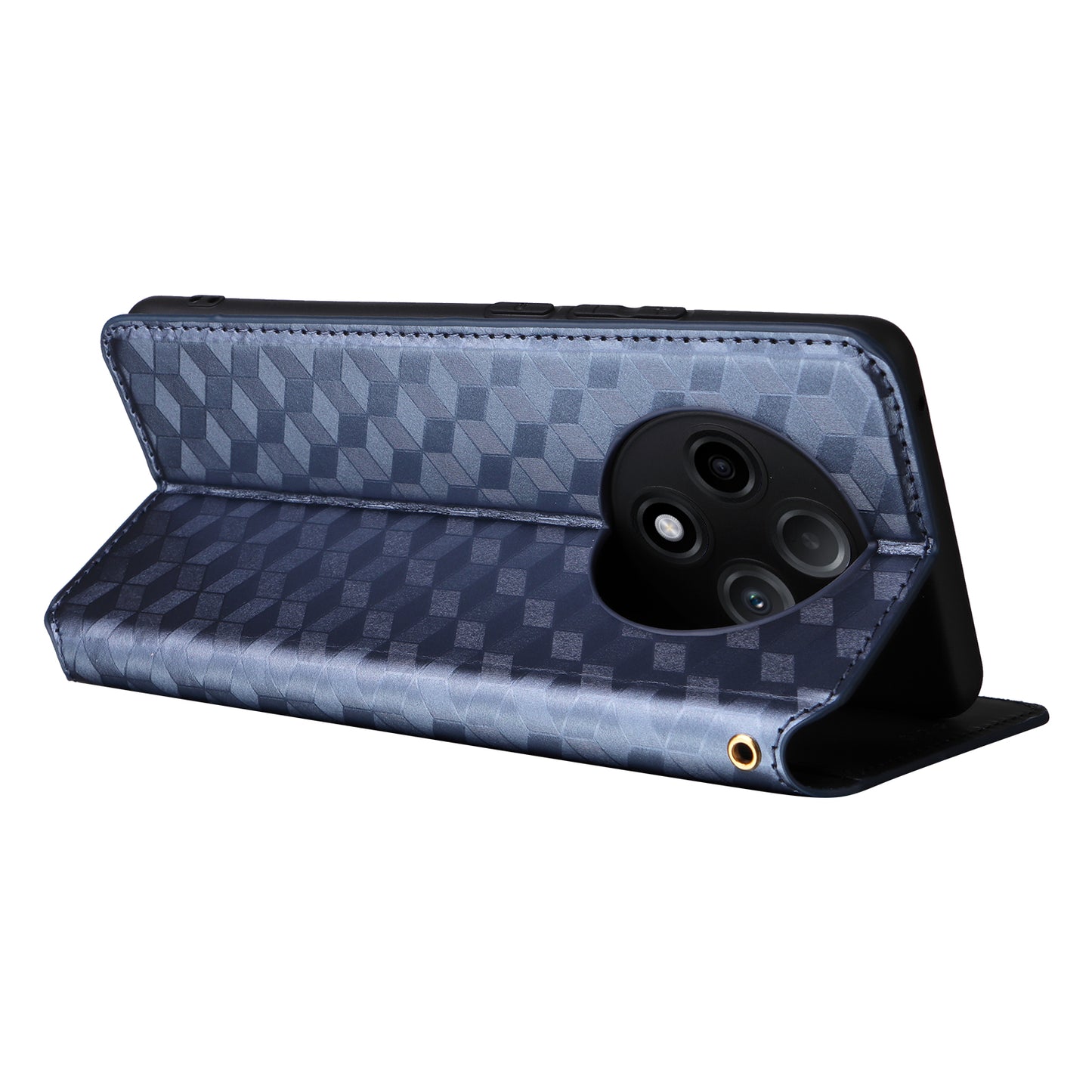 For Oppo A3 Pro 5G Leather Wallet Flip Cover Mobile Phone Case Wholesale - Blue