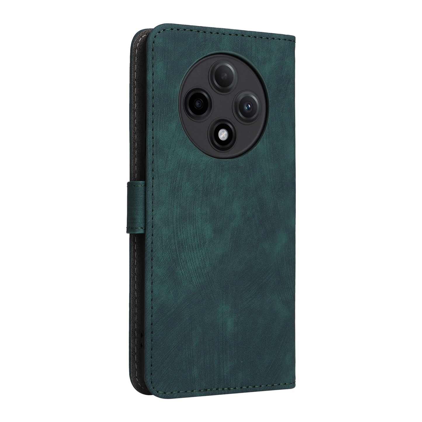 For Oppo A3 Pro 5G Case RFID Blocking Wallet Cover Wholesale Cell Phone Accessories - Green