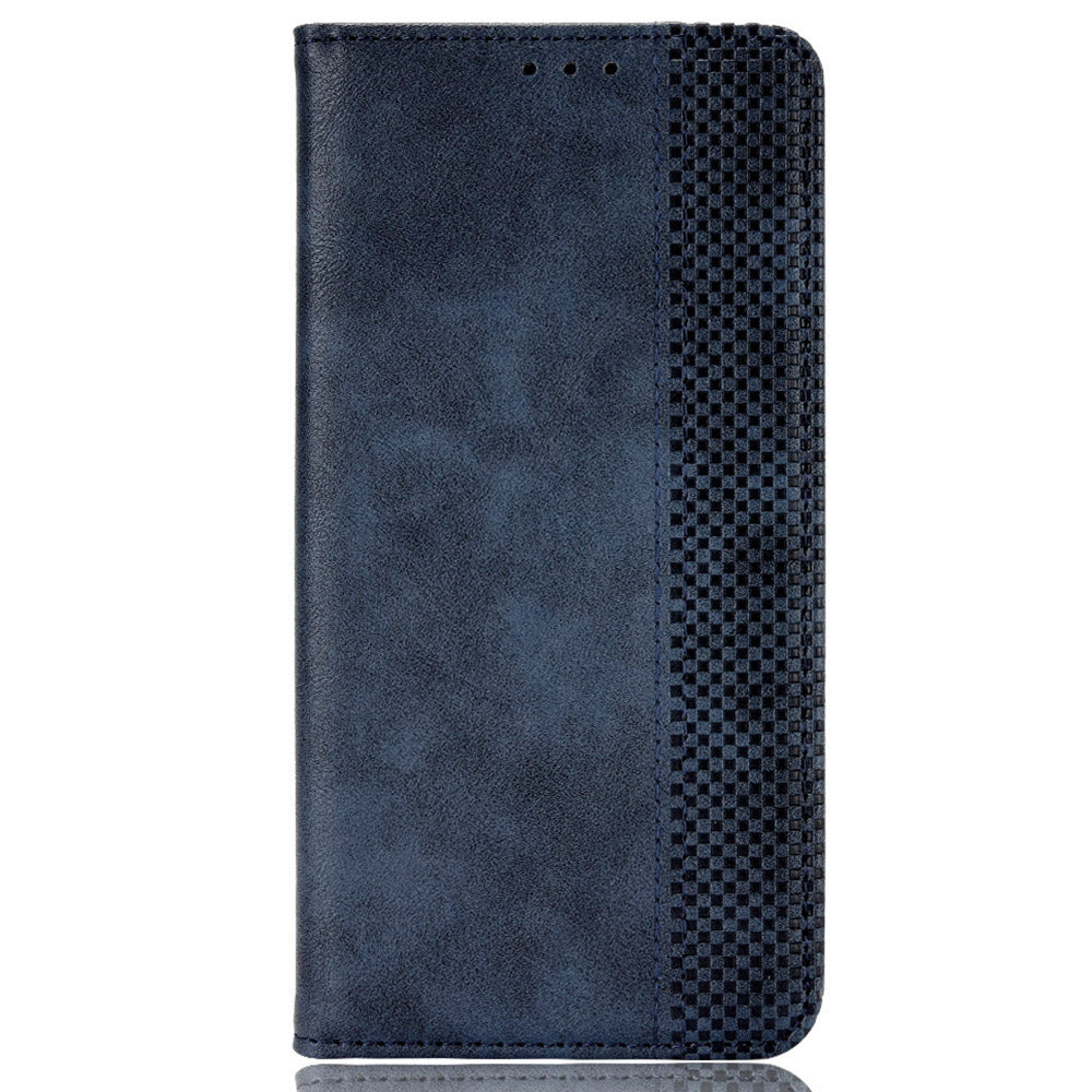 For Transsion Tecno Camon 30 Premier 5G Case Retro Leather Wallet Cover Mobile Accessories Wholesale - Blue
