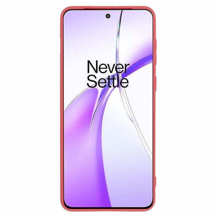 For OnePlus Ace 3V 5G Case Lens Precise Cutout Shockproof TPU Phone Cover - Red