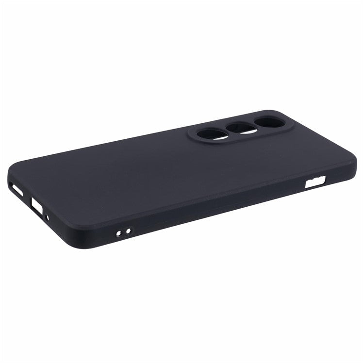 For OnePlus Ace 3V 5G Case Lens Precise Cutout Shockproof TPU Phone Cover - Black