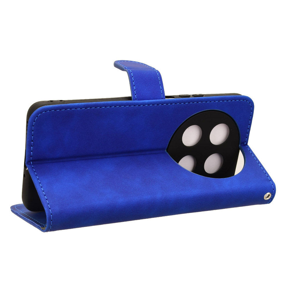 For Huawei Enjoy 70 Pro Case Skin Touch Leather Wallet Cover Mobile Accessories Wholesale - Blue