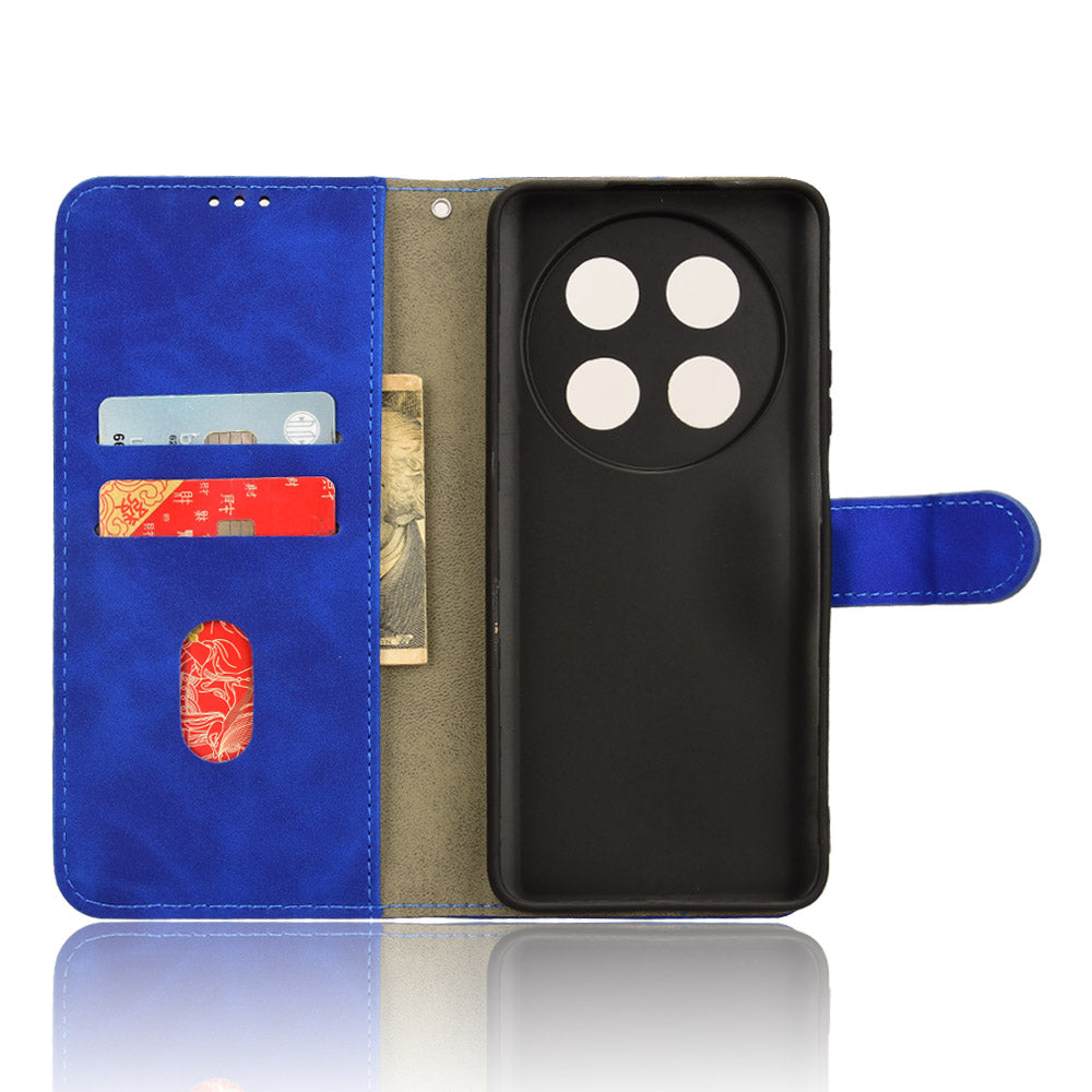 For Huawei Enjoy 70 Pro Case Skin Touch Leather Wallet Cover Mobile Accessories Wholesale - Blue