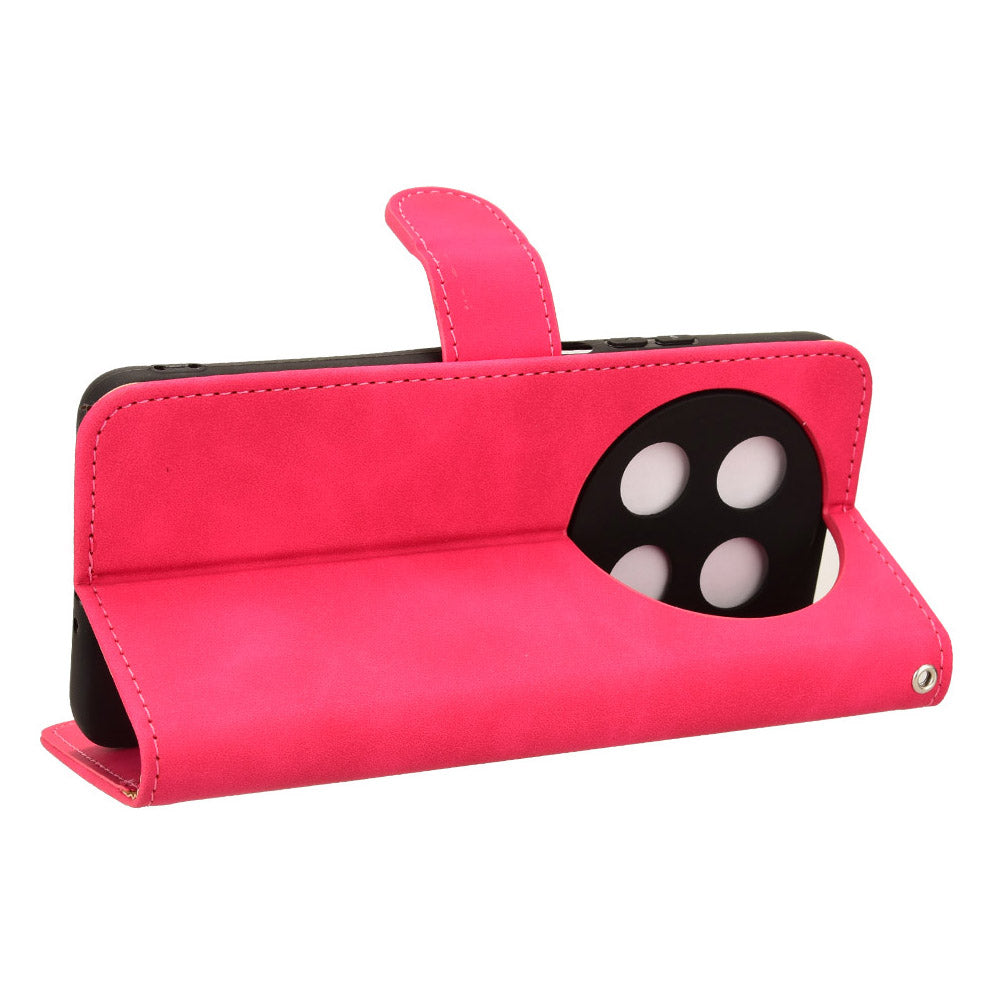 For Huawei Enjoy 70 Pro Case Skin Touch Leather Wallet Cover Mobile Accessories Wholesale - Rose