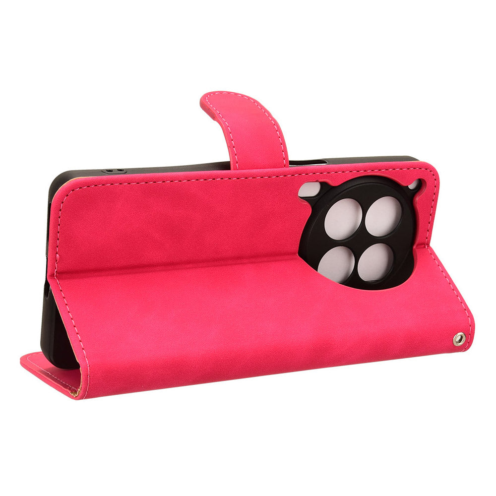 For Transsion Tecno Camon 30 Premier 5G Wallet Case Skin Touch Leather Phone Cover Mobile Spares Wholesale - Rose