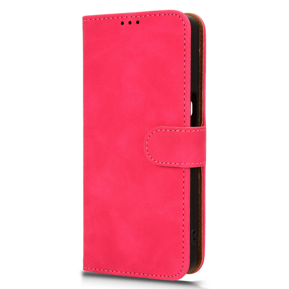 For Transsion Tecno Camon 30 Premier 5G Wallet Case Skin Touch Leather Phone Cover Mobile Spares Wholesale - Rose