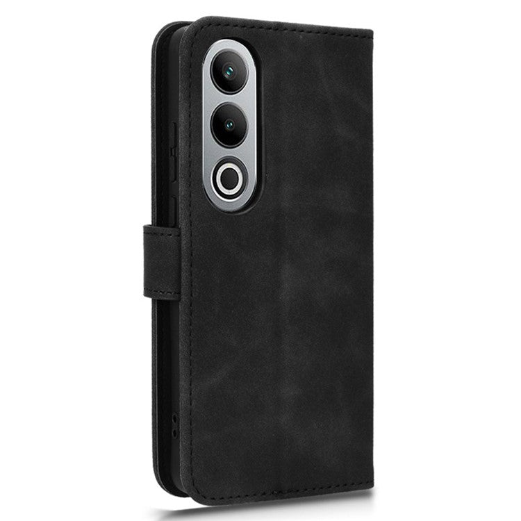 For OnePlus Nord CE4 5G Wholesale Case Skin Touch Leather Wallet Phone Cover - Black