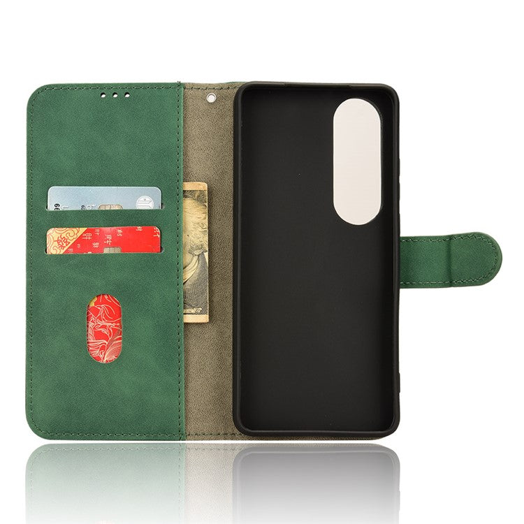 For OnePlus Nord CE4 5G Wholesale Case Skin Touch Leather Wallet Phone Cover - Green