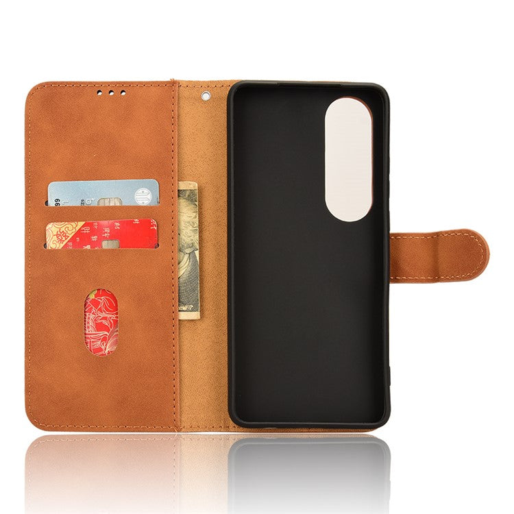 For OnePlus Nord CE4 5G Wholesale Case Skin Touch Leather Wallet Phone Cover - Brown