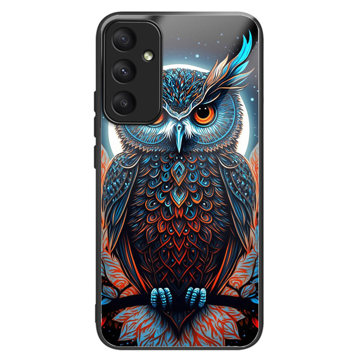 For Samsung Galaxy A33 5G Case Pattern Printed Tempered Glass TPU Phone Cover - Style G