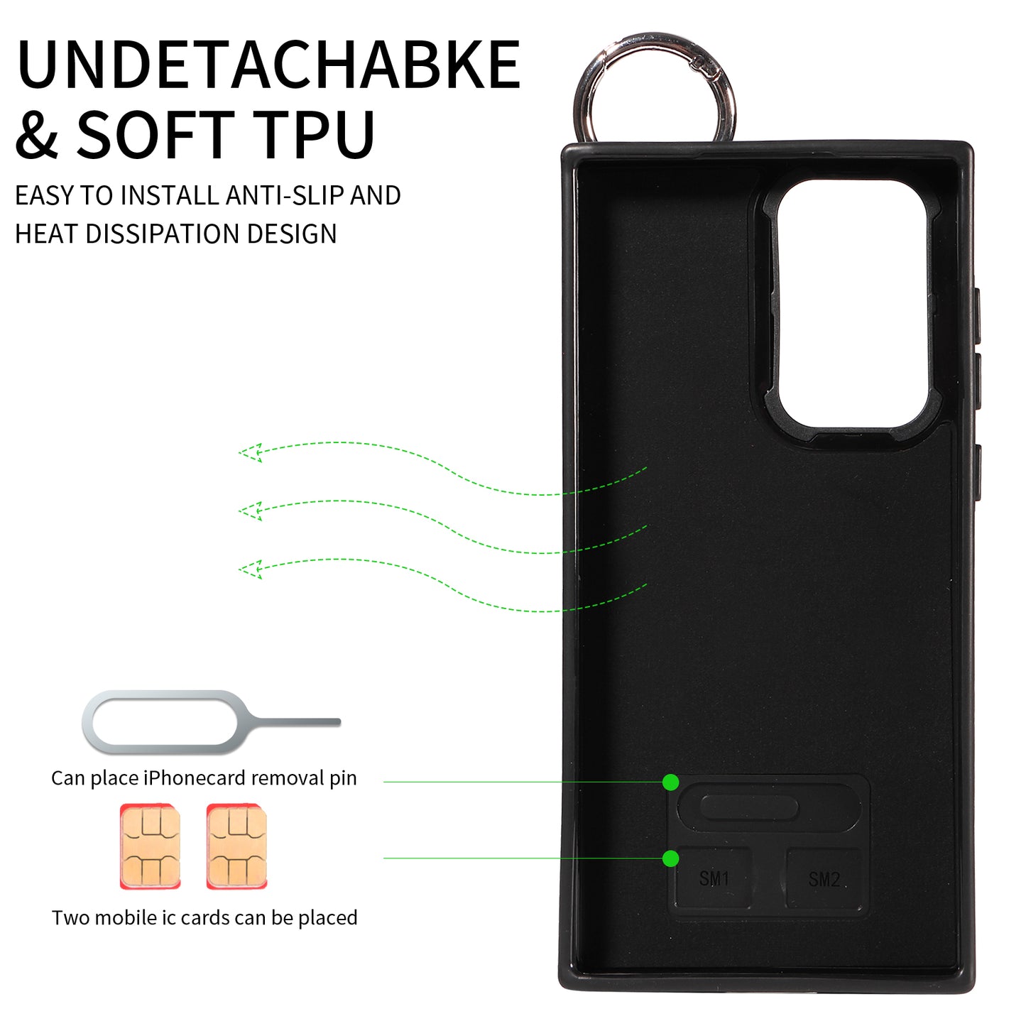 008 For Samsung Galaxy S22 Ultra 5G Case Anti-dust Leather+TPU Kickstand Phone Guard Cover - Brown