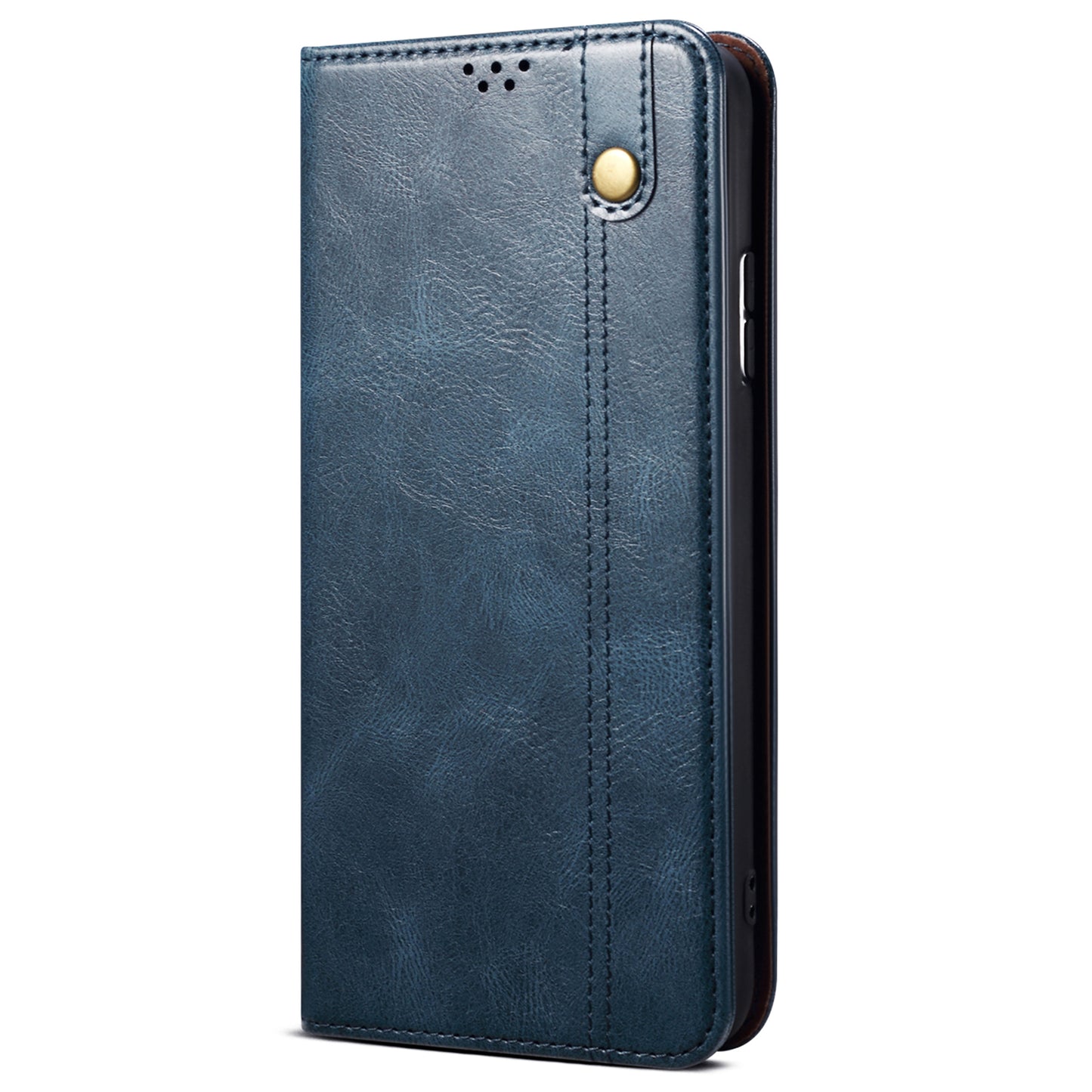 For vivo Y100 5G (Indonesia) / Y200e 5G / V30 Lite 5G (India) / V40 SE 5G / T3 5G Wallet Case Leather Flip Phone Cover - Blue