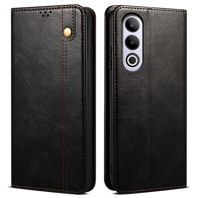 For OnePlus Nord CE4 5G Phone Case Leather Flip Wholesale Wallet Cover - Black