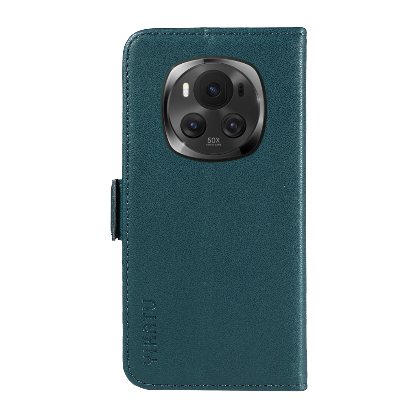 YIKATU YK-003 For Honor Magic6 5G Case PU Leather Stand Protective Phone Cover - Green