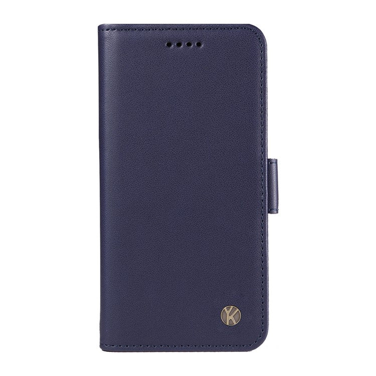 YIKATU YK-003 For Samsung Galaxy S24 Ultra Case Stand Leather Cover Phone Accessories Distributors - Sapphire