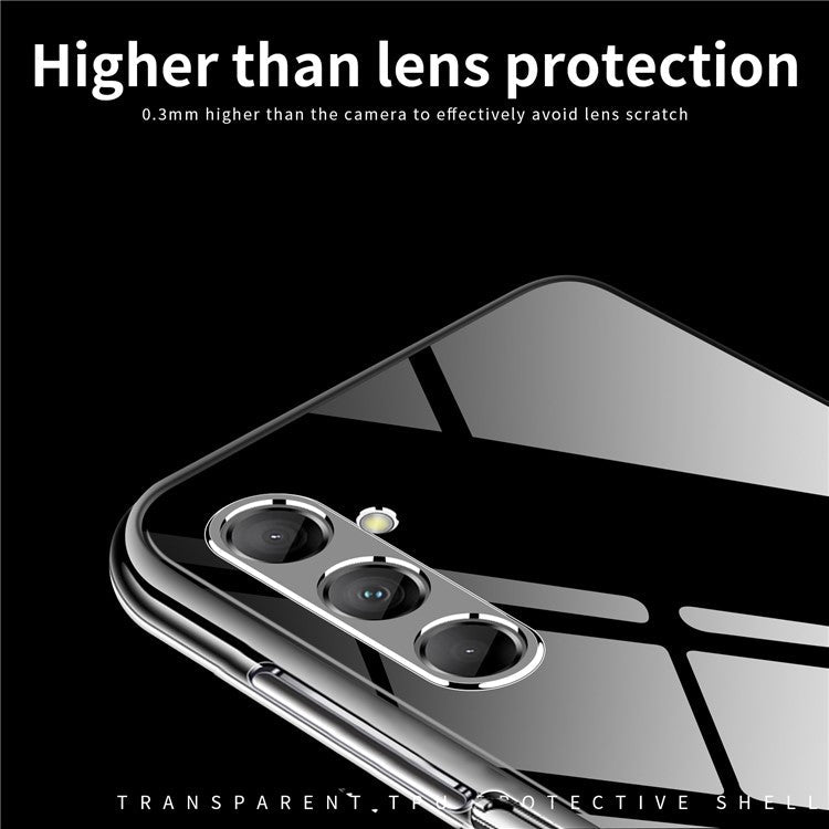 MOFI For Samsung Galaxy M55 5G / C55 5G / F55 5G Case Anti-Scratch High Transparency Soft TPU Phone Cover