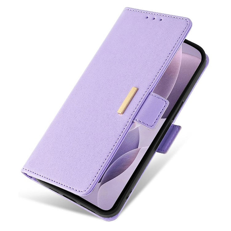 For Asus Zenfone 9 5G / Zenfone 9z Case Wallet PU Leather RFID Blocking Crossbody Cell Phone Cover - Purple
