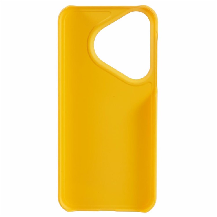 For Huawei Pura 70 Cell Phone Case Skin-touch Feeling Matte Hard PC Back Cover - Yellow