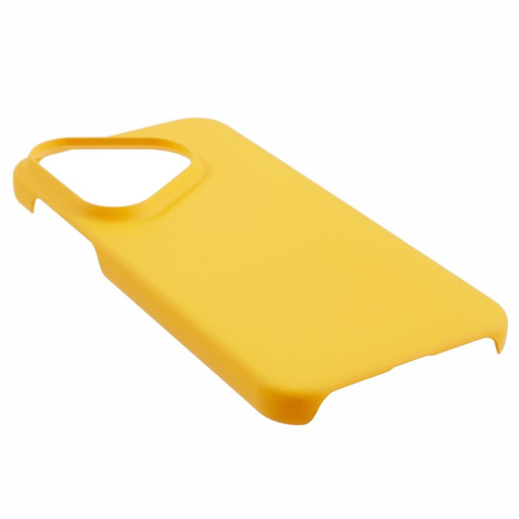 For Huawei Pura 70 Cell Phone Case Skin-touch Feeling Matte Hard PC Back Cover - Yellow