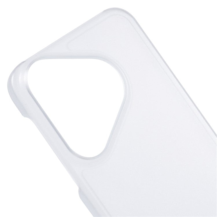 For Huawei Pura 70 Cell Phone Case Skin-touch Feeling Matte Hard PC Back Cover - Transparent