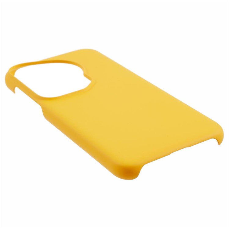 For Huawei Pura 70 Ultra Matte Hard PC Phone Cover Anti-Scratch Phone Case with Skin-Touch Feeling - Yellow