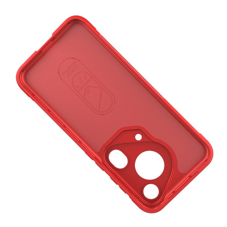 For Huawei Pura 70 Ultra Case Impact Resistant TPU Phone Protector - Red