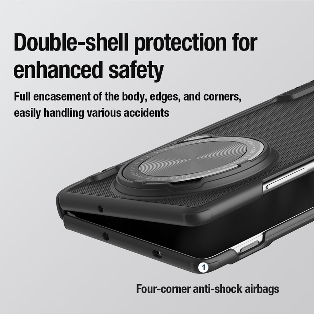 NILLKIN Frosted Shield Pro for vivo X Fold3 Pro Magnetic Phone Protective Cover PC+TPU Phone Shell