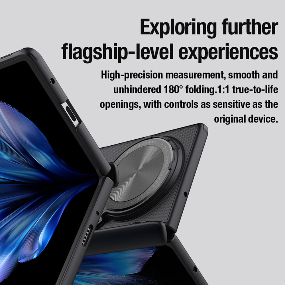 NILLKIN Frosted Shield Pro for vivo X Fold3 Pro Magnetic Phone Protective Cover PC+TPU Phone Shell