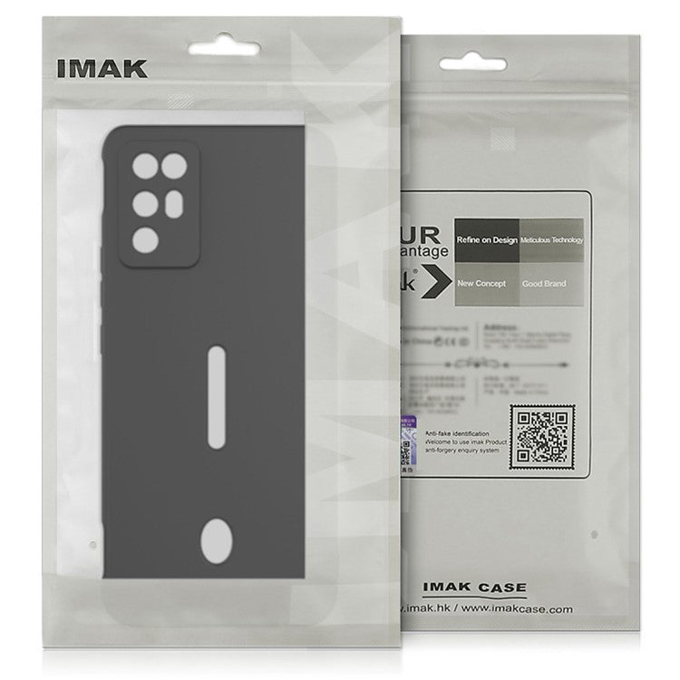 IMAK UC-4 Series For Huawei Pura 70 Flexible TPU Case Straight Edge Protective Phone Cover - White