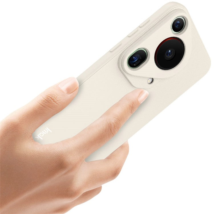 IMAK UC-4 Series for Huawei Pura 70 Ultra TPU Case Straight Edge Drop-proof Phone Cover - White