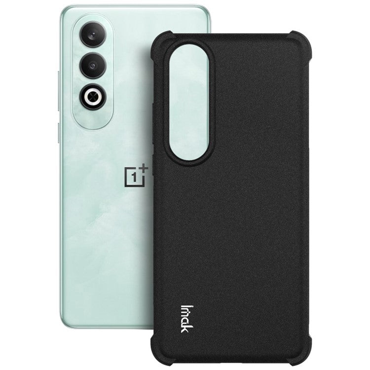 IMAK For OnePlus Nord CE4 5G / Oppo K12 Cases TPU Shockproof Airbag Phone Shell Matte Phone Cover - Black
