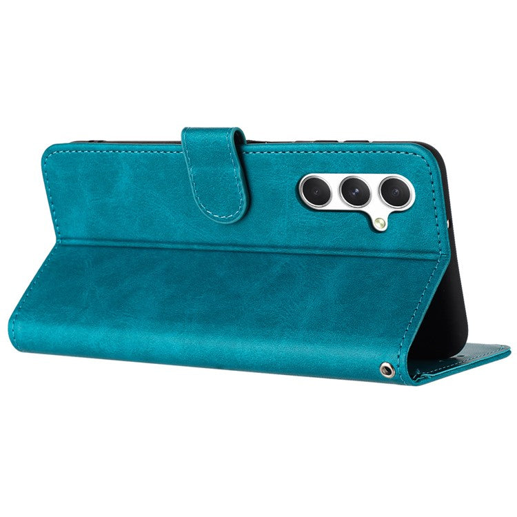 For Samsung Galaxy A14 4G / 5G Anti-Fall Calf Texture Phone Cover Mobile Accessories Wholesale - Green