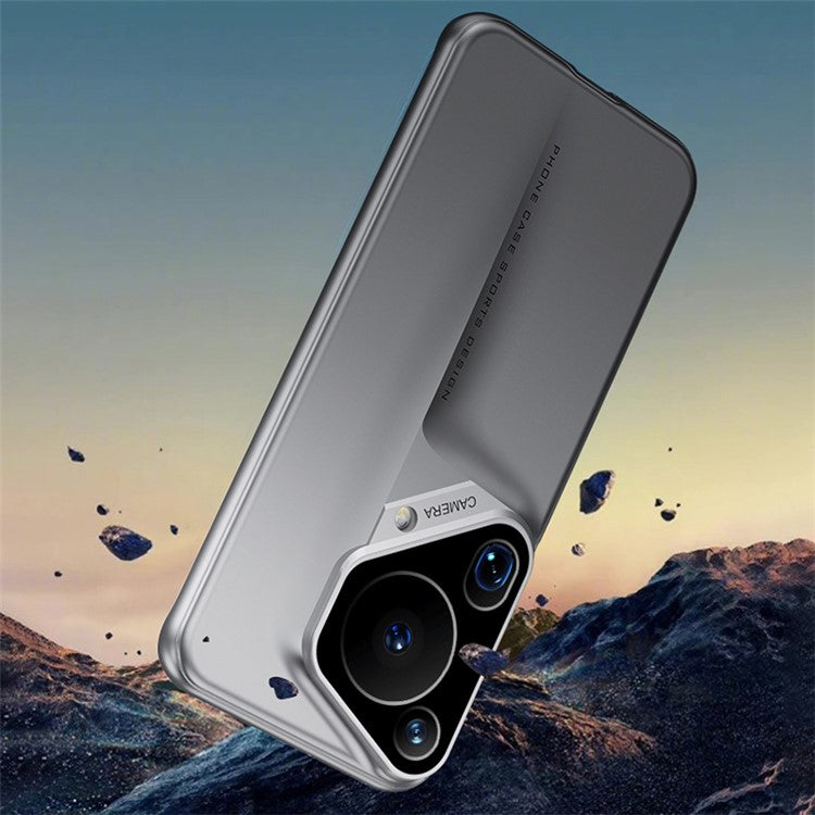 GKK For Huawei Pura 70 Phone Case Hard PC Anti-Drop Super Slim Back Shell - Grey