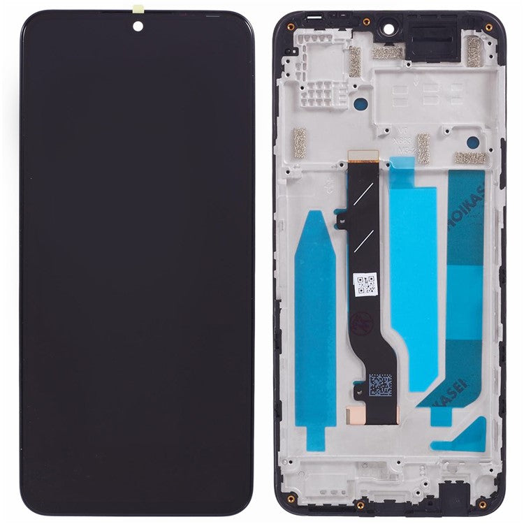 For Infinix Note 11 X663, X663B / 12 4G X663, X663C, X663D AMOLED Screen and Digitizer Assembly + Frame OEM Grade S (Without Logo)