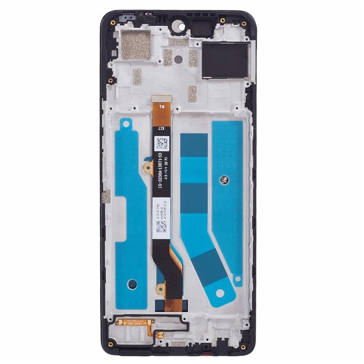 For Infinix Note 30 5G X6711 Grade C LCD Screen and Digitizer Assembly + Frame Parts (Without Logo)