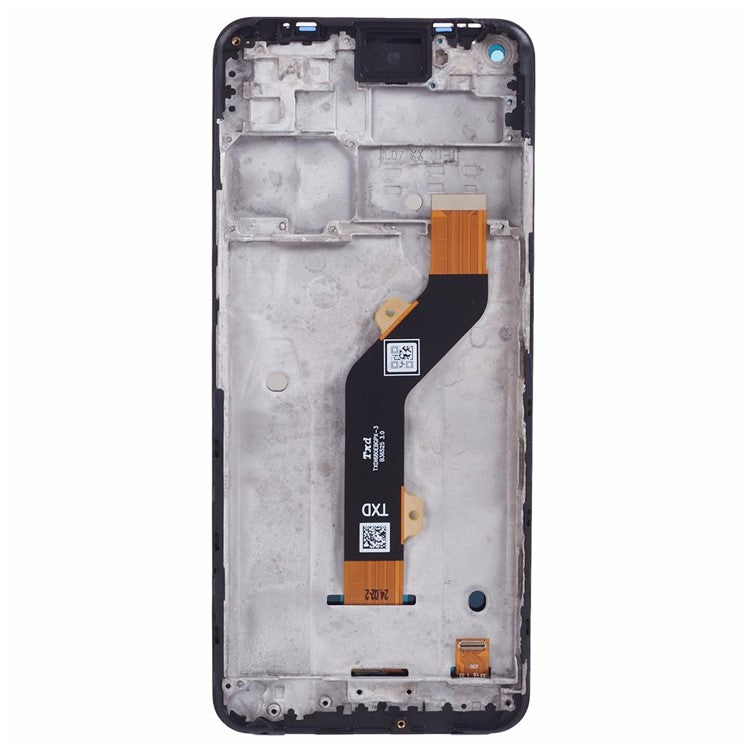 For TECNO Pova 4G LD7 Grade C LCD Screen and Digitizer Assembly + Frame Replacement Part (Without Logo)