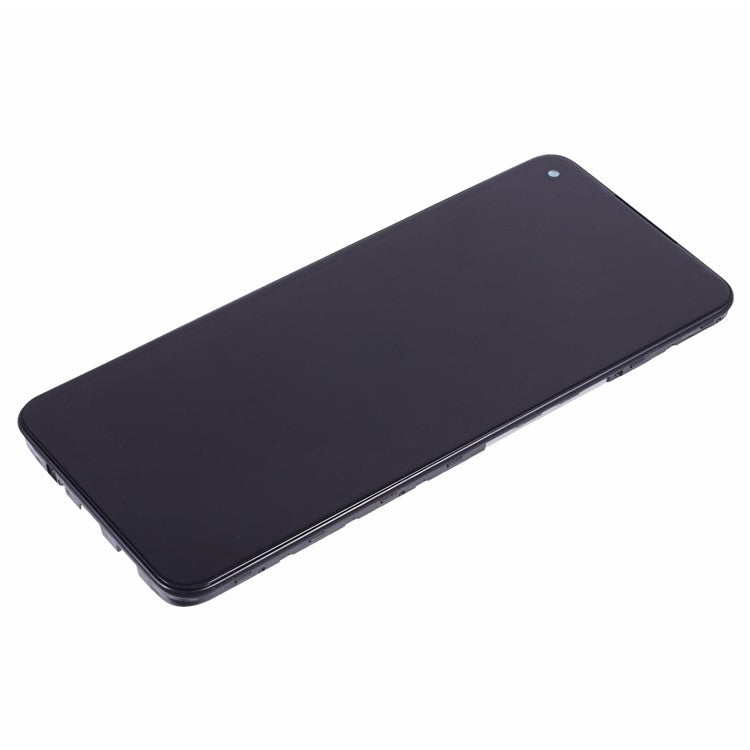 For TECNO Spark 6 KE7 Grade C LCD Screen and Digitizer Assembly + Frame Replacement Part (Without Logo)