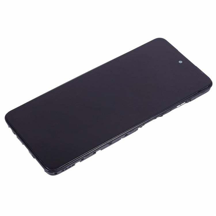 For TECNO Spark Go 2024 4G BG6 Grade C LCD Screen and Digitizer Assembly + Frame Replacement Part (Without Logo)