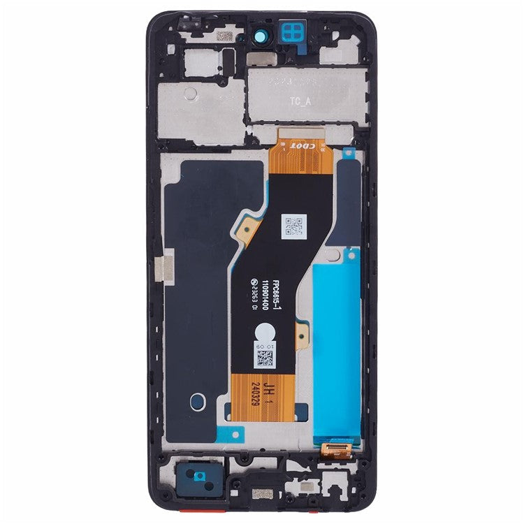 For Infinix Smart 8 4G / Smart 8 HD 4G X6525 Grade C LCD Screen and Digitizer Assembly + Frame Replacement Part (Without Logo)