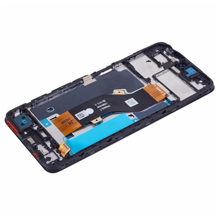 For Infinix Smart 8 4G / Smart 8 HD 4G X6525 Grade C LCD Screen and Digitizer Assembly + Frame Replacement Part (Without Logo)