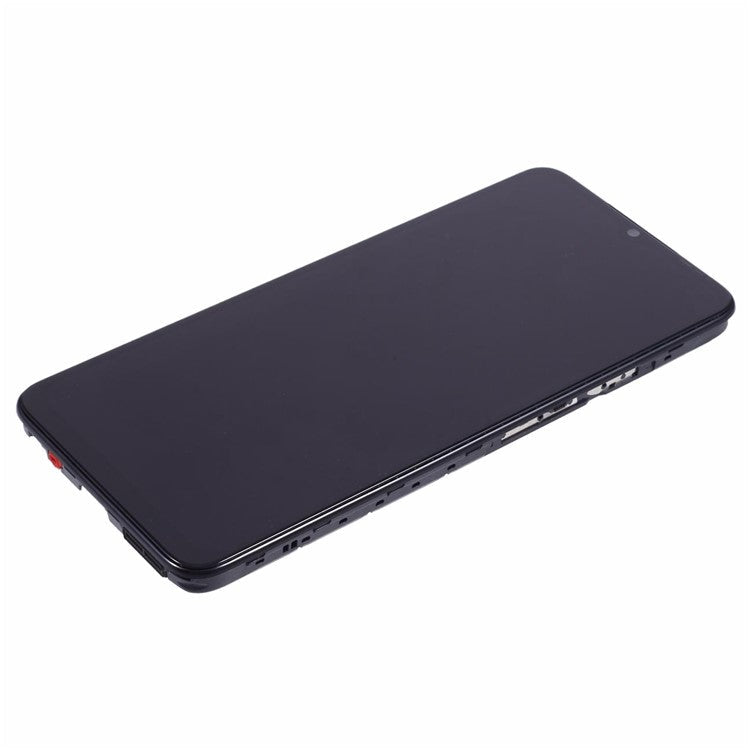 For TECNO Spark Go 2023 4G BF7 Grade C LCD Screen and Digitizer Assembly + Frame Replacement Part (Without Logo)