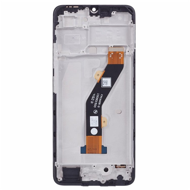 For Infinix Smart 7 4G X6515 Grade C LCD Screen and Digitizer Assembly + Frame Replacement Part (Without Logo)