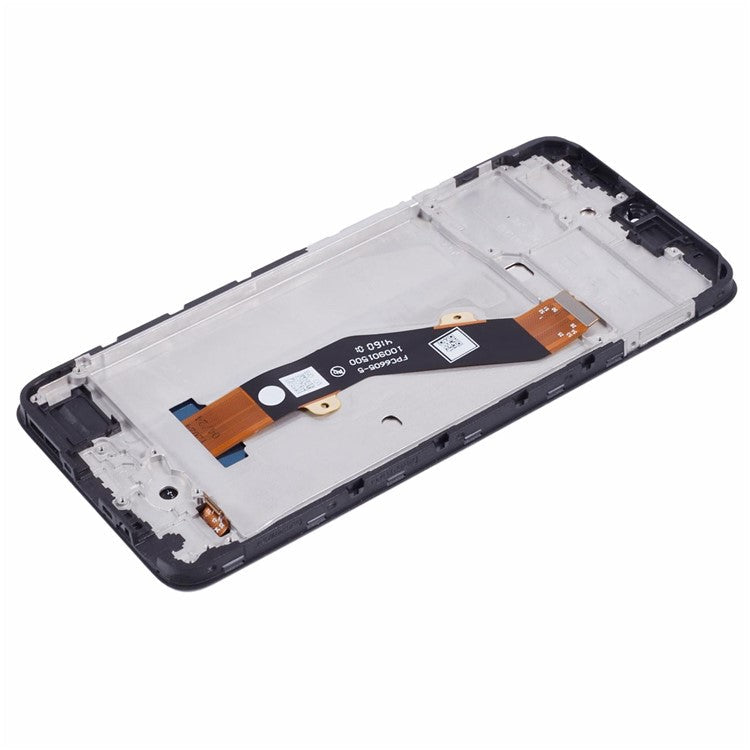 For Infinix Smart 7 4G X6515 Grade C LCD Screen and Digitizer Assembly + Frame Replacement Part (Without Logo)